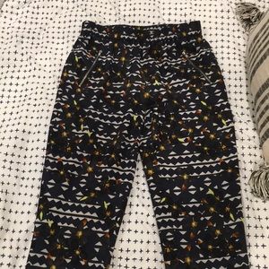 Jcrew printed polyester pants